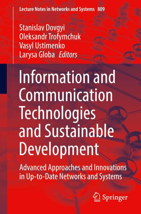 Information and Communication Technologies and Sustainable Development, Buch