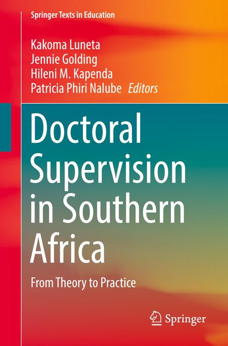 Doctoral Supervision in Southern Africa, Buch