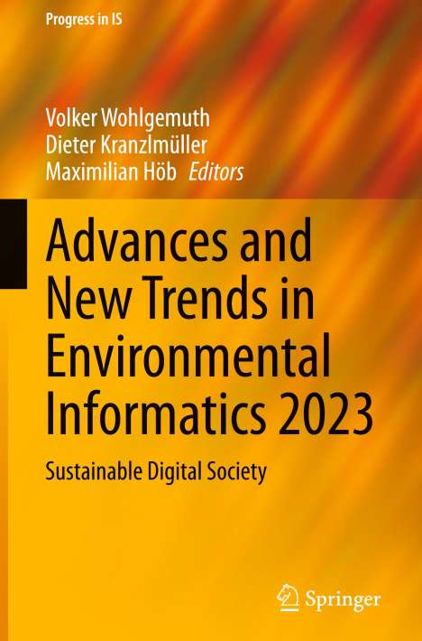 Advances and New Trends in Environmental Informatics 2023, Buch