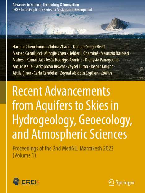 Recent Advancements from Aquifers to Skies in Hydrogeology, Geoecology, and Atmospheric Sciences, Buch