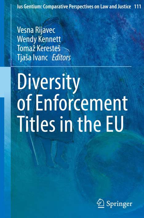 Diversity of Enforcement Titles in the EU, Buch