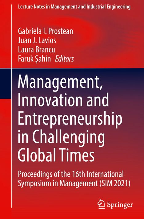 Management, Innovation and Entrepreneurship in Challenging Global Times, Buch