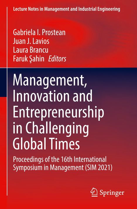 Management, Innovation and Entrepreneurship in Challenging Global Times, Buch