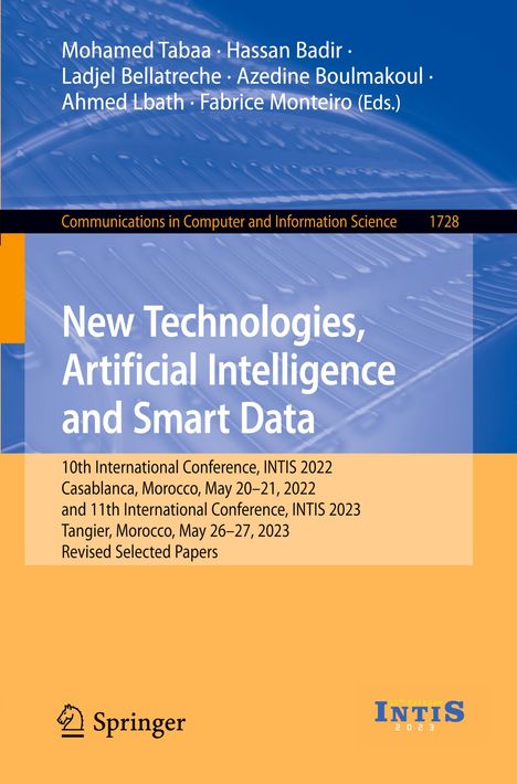 New Technologies, Artificial Intelligence and Smart Data, Buch