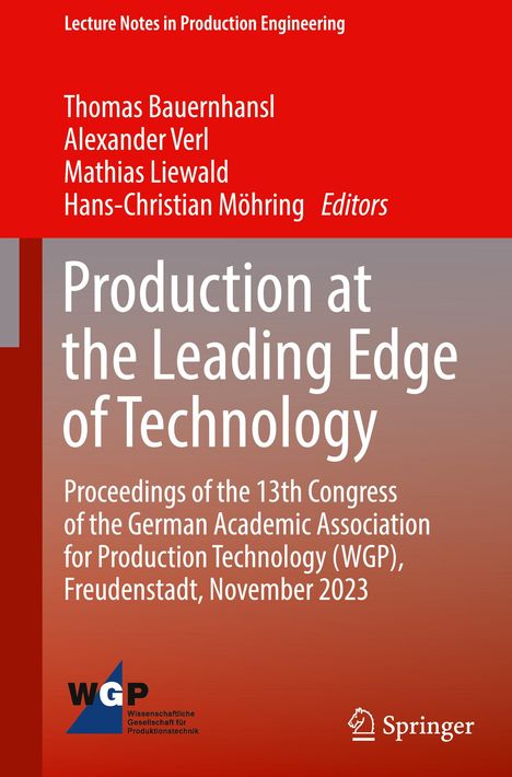 Production at the Leading Edge of Technology, Buch