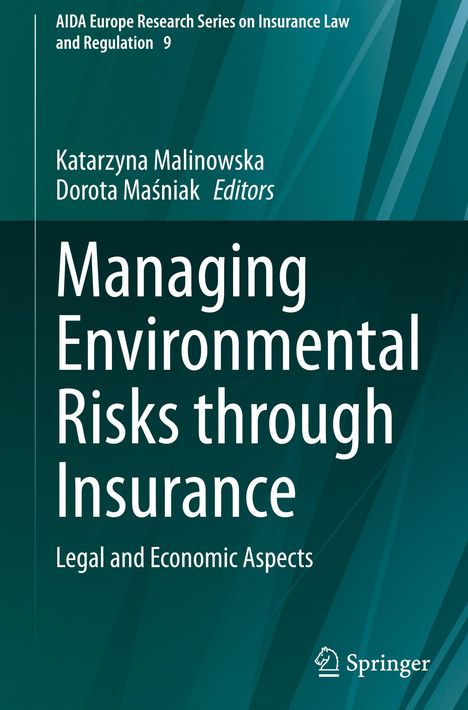 Managing Environmental Risks through Insurance, Buch