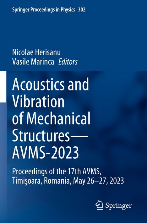 Acoustics and Vibration of Mechanical Structures-AVMS-2023, Buch