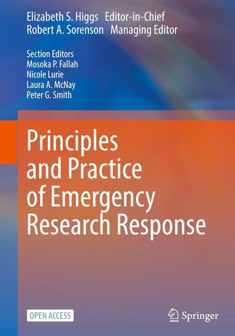 Principles and Practice of Emergency Research Response, Buch