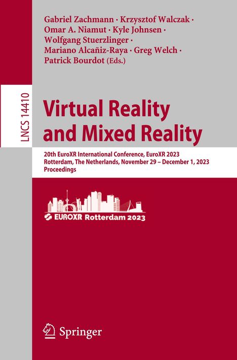Virtual Reality and Mixed Reality, Buch