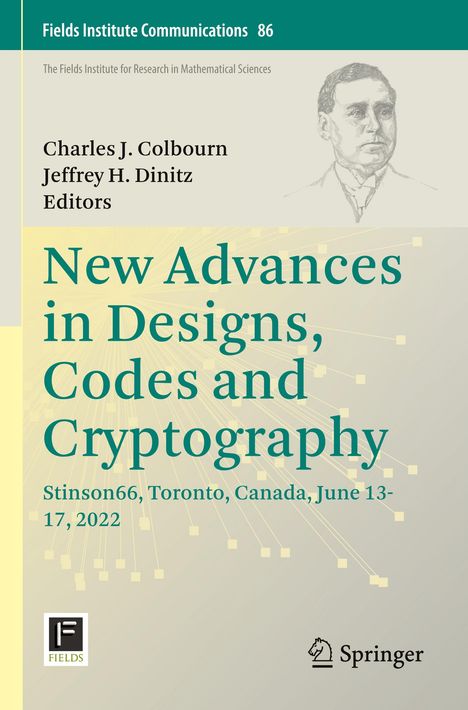 New Advances in Designs, Codes and Cryptography, Buch