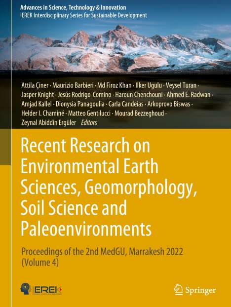 Recent Research on Environmental Earth Sciences, Geomorphology, Soil Science and Paleoenvironments, Buch