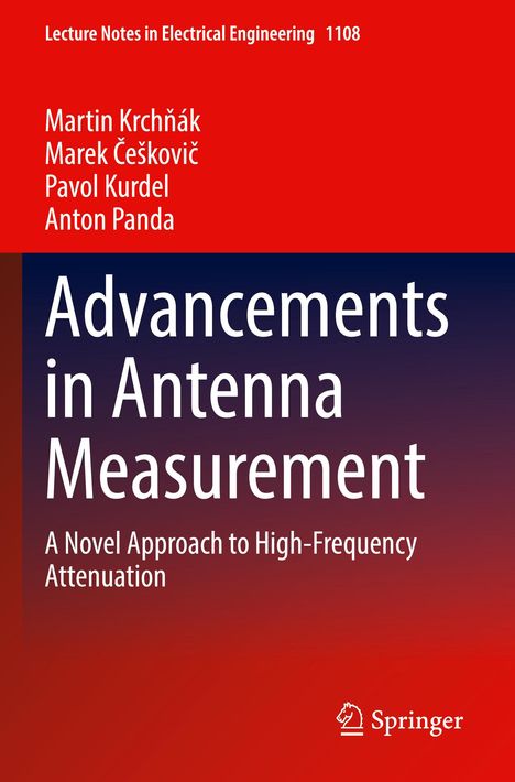 Martin Krch¿ák: Advancements in Antenna Measurement, Buch