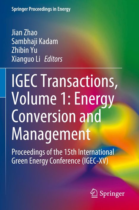 IGEC Transactions, Volume 1: Energy Conversion and Management, Buch