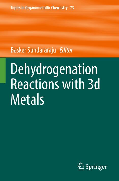 Dehydrogenation Reactions with 3d Metals, Buch