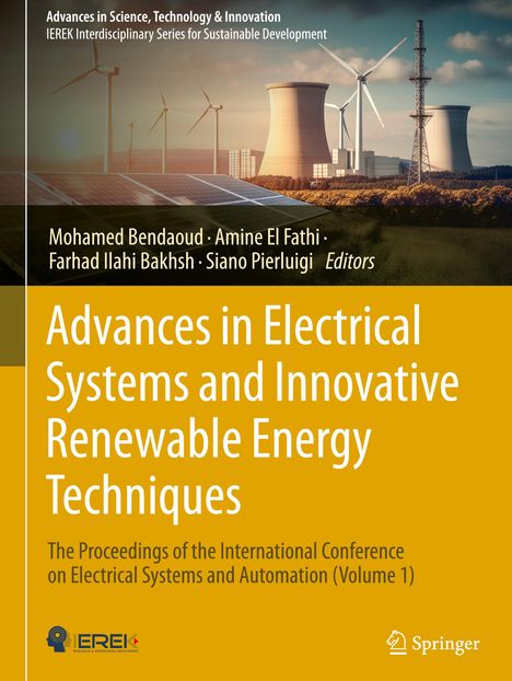 Advances in Electrical Systems and Innovative Renewable Energy Techniques, Buch