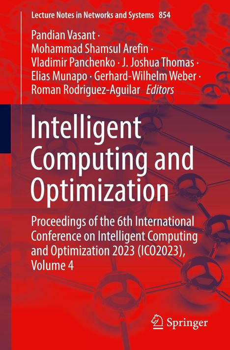 Intelligent Computing and Optimization, Buch