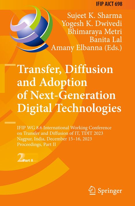 Transfer, Diffusion and Adoption of Next-Generation Digital Technologies, Buch