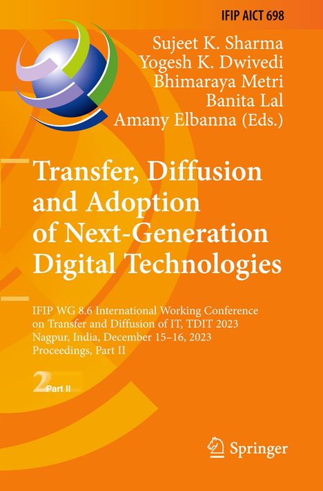 Transfer, Diffusion and Adoption of Next-Generation Digital Technologies, Buch