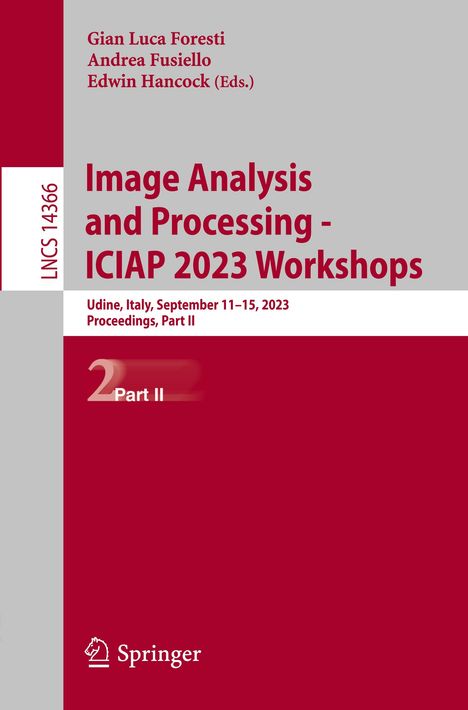Image Analysis and Processing - ICIAP 2023 Workshops, Buch