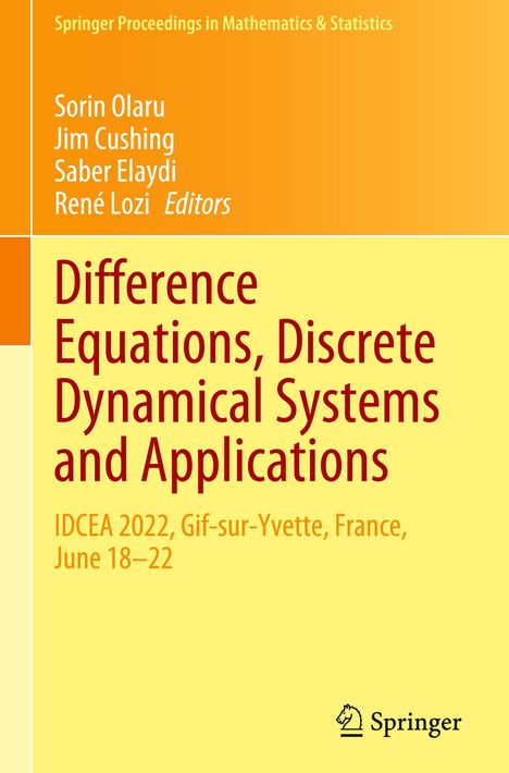 Difference Equations, Discrete Dynamical Systems and Applications, Buch