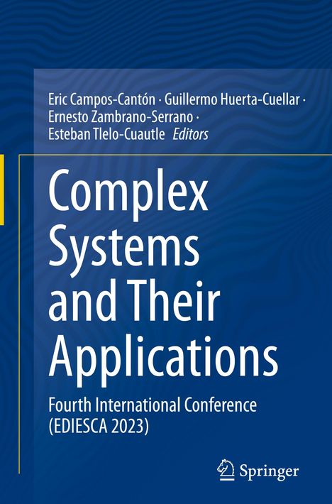 Complex Systems and Their Applications, Buch