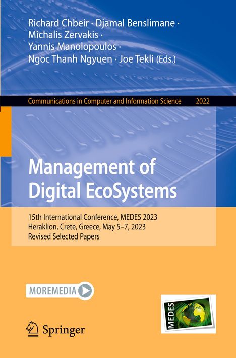 Management of Digital EcoSystems, Buch
