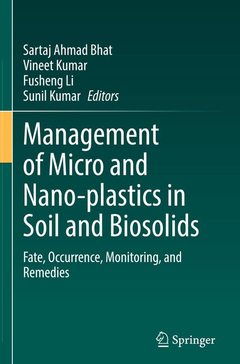 Management of Micro and Nano-plastics in Soil and Biosolids, Buch