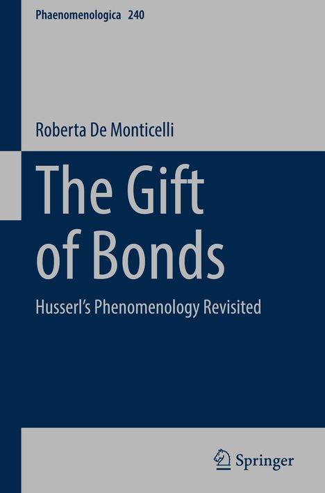 Roberta De Monticelli: The Gift of Bonds, Buch