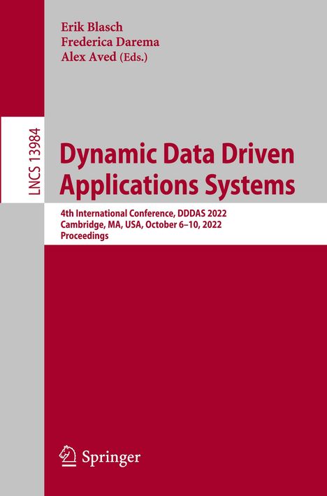 Dynamic Data Driven Applications Systems, Buch