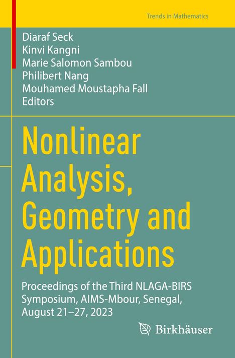 Nonlinear Analysis, Geometry and Applications, Buch