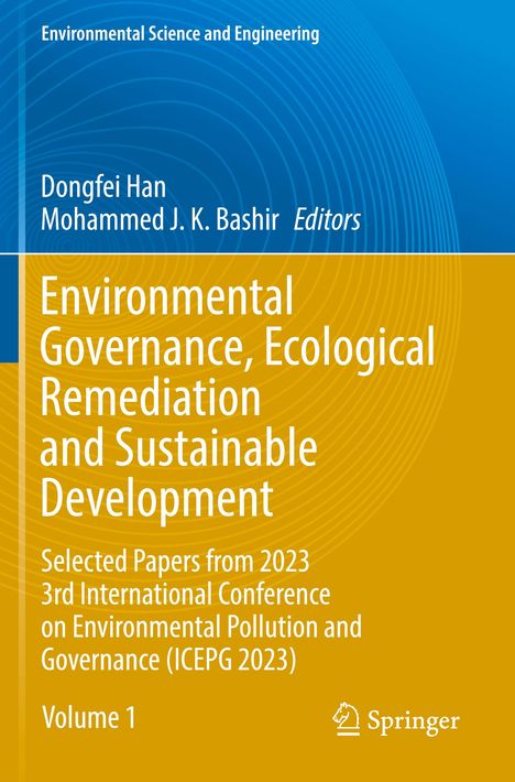 Environmental Governance, Ecological Remediation and Sustainable Development, 2 Bücher