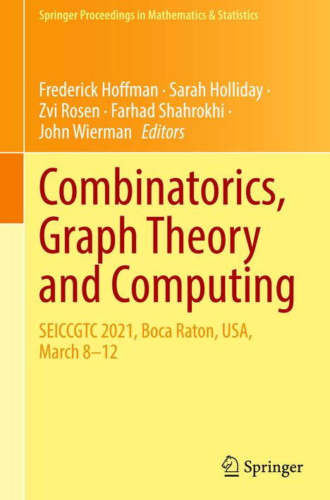 Combinatorics, Graph Theory and Computing, Buch