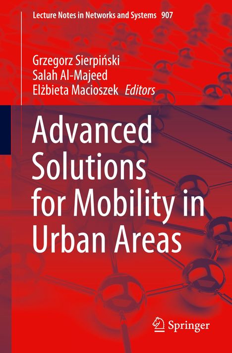 Advanced Solutions for Mobility in Urban Areas, Buch