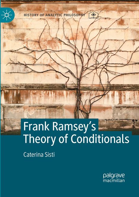 "Frank Ramsey's Theory of Conditionals", "Caterina Sisti", darunter ein Wandbild mit einer verworrenen Baumstruktur.