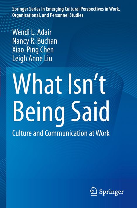 Wendi L. Adair: What Isn't Being Said, Buch