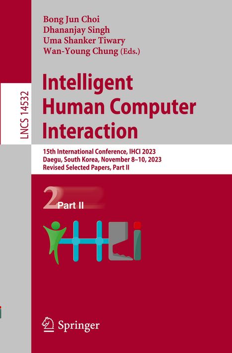 Intelligent Human Computer Interaction, Buch