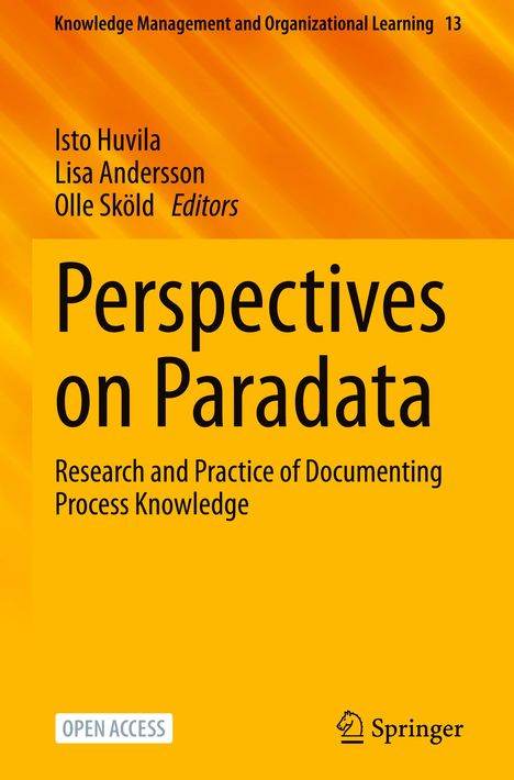 Perspectives on Paradata, Buch