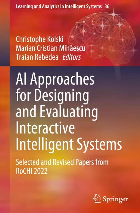 AI Approaches for Designing and Evaluating Interactive Intelligent Systems, Buch