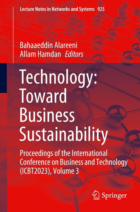 Technology: Toward Business Sustainability, Buch