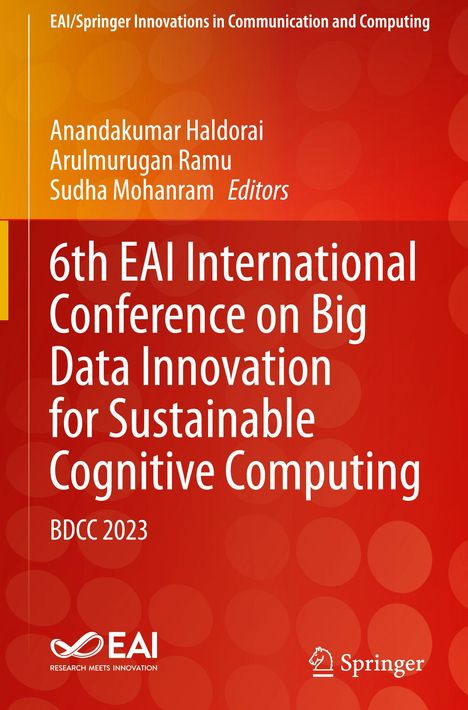 6th EAI International Conference on Big Data Innovation for Sustainable Cognitive Computing, Buch