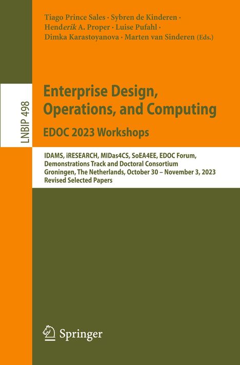 Enterprise Design, Operations, and Computing. EDOC 2023 Workshops, Buch