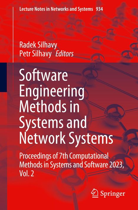 Software Engineering Methods in Systems and Network Systems, Buch