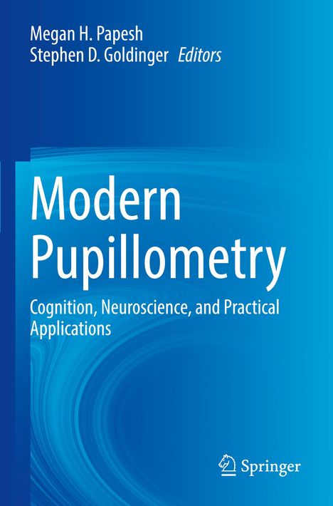 Modern Pupillometry, Buch