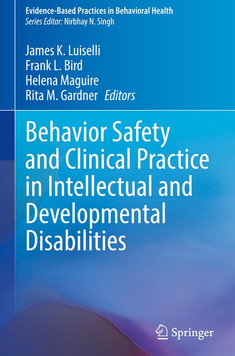 Behavior Safety and Clinical Practice in Intellectual and Developmental Disabilities, Buch