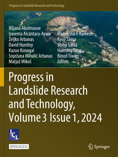 Progress in Landslide Research and Technology, Volume 3 Issue 1, 2024, Buch