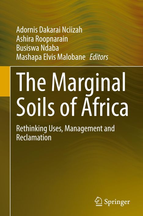 The Marginal Soils of Africa, Buch