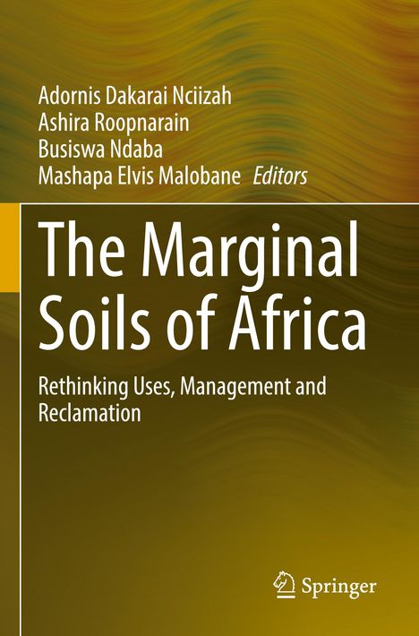 The Marginal Soils of Africa, Buch