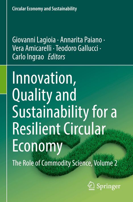 Innovation, Quality and Sustainability for a Resilient Circular Economy, Buch