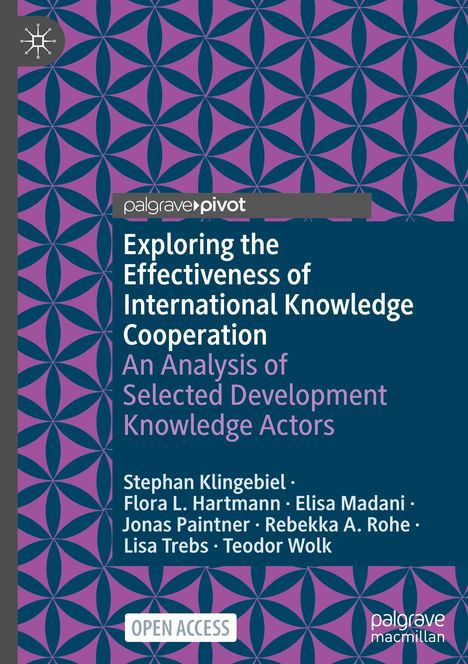 Stephan Klingebiel: Exploring the Effectiveness of International Knowledge Cooperation, Buch