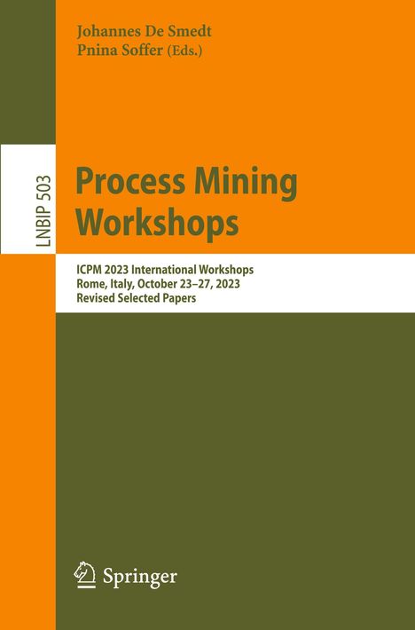 Process Mining Workshops, Buch